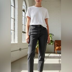 Levi’s Premium Black Wash Straight Leg Jeans Women’s Size 26